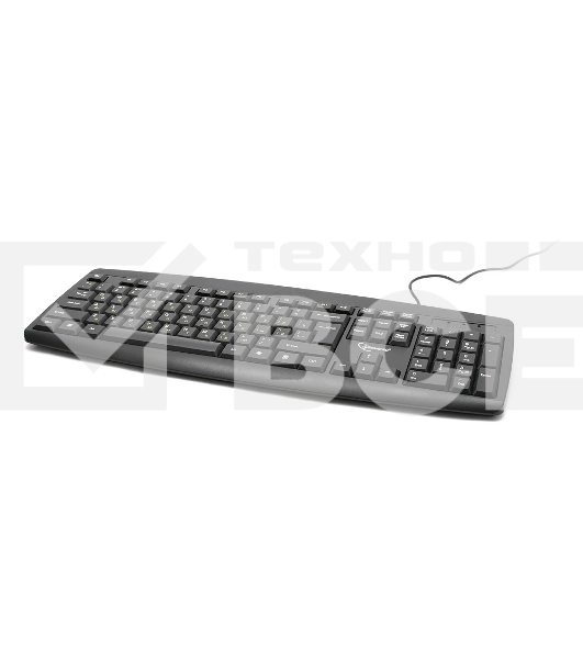 Клавиатура Gembird KB-8351U-BL проводная, USB, черный