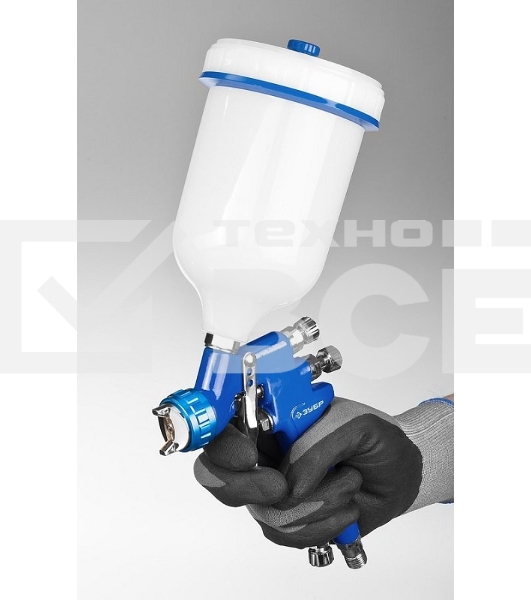 ЗУБР Краск. пнев. 'ПРОФЕССИОНАЛ' 'ПРО 300', HVLP, c верхним бачком, 1,4мм 06453-1.4