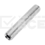 Гильза кабельная алюминиевая ГА Rexant 70-12 (70 мм² - Ø12 мм) (в упак. 25 шт.), фото 1