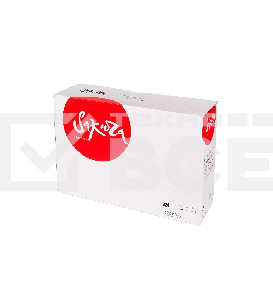 Картридж Sakura CRG724 для Canon i-SENSYS LBP-6750, черный, 6 000к.
