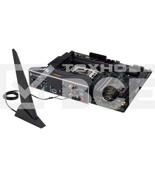 Материнская плата ASUS TUF GAMING B660M-PLUS WIFI, LGA 1700, Intel B660, 4xDDR5, 4xSATA, 2xM.2, 1xPCIe 5.0 x16, 1xPCIe 3.0 x4, 1xPCIe x1, 1xDP, 1xHDMI, 1x 2.5Gb LAN, 4xUSB-A 3.2 Gen 2, 1xUSB-A 3.2 Gen 1, 2xUSB 2.0, 1xUSB-C 3.2 Gen 2x2, 5x3.5 мм, 7.1, mATX