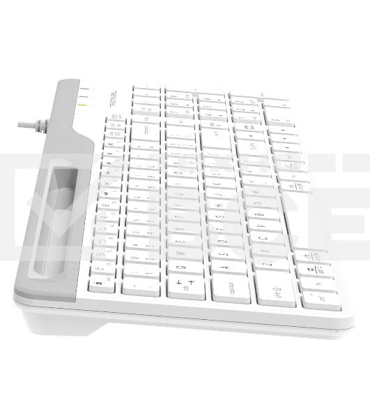 Клавиатура A4Tech Fstyler FK25 проводная, USB, белый/серый