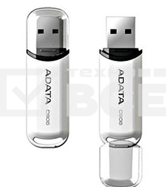 Флеш диск ADATA Flash Drive 32Gb C906 AC906-32G-RWH {USB2.0, White}