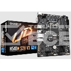 Материнская плата Gigabyte H510M S2H V3, LGA 1200, Intel H470, 2xDDR4, 4xSATA, 1xM.2, 1xPCIe 3.0 x16, 1xDP, 1xHDMI, 1xVGA, 1x 1Gb LAN, 2xUSB-A 3.2 Gen 1, 4xUSB-A 2.0, 3x 3.5 мм, 7.1, mATX, фото7