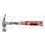 Молоток MATRIX 10463гвоздодер 570г цельнометаллический двухкомпонентная рукоятка, фото2