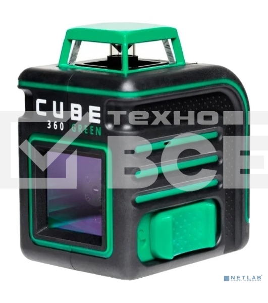 Построитель лазерных плоскостей ADA Cube 3-360 GREEN Professional Edition A00573