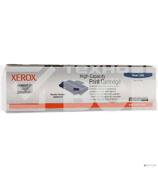 Картридж лазерный Xerox 106R01374 черный для Phaser 3250 5000 стр. (channels)