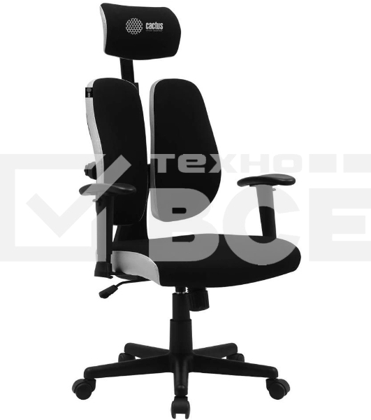 Кресло компьютерное Cactus CS-CHR-MC03-BKGY черный