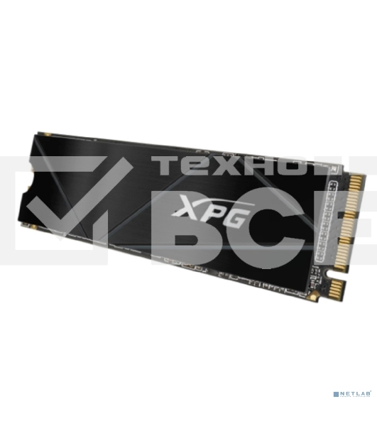 Накопитель SSD ADATA XPG GAMMIX S50 CORE, 500Gb, PCIe 4.0 x4, M.2 2280, NVMe, R/W 3500/2200, с радиатором