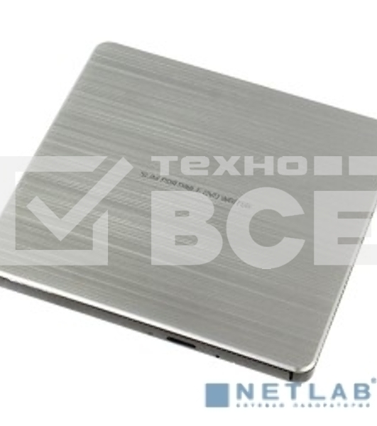 Внешний Привод DVD-RW LG GP60NS60 серебристый USB ultra slim внешний RTL