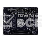 Встраиваемый духовой шкаф Kuppersberg HF 608 BX 80 л, High-Tech, 6 режимов, паровая очистка, черный, нерж. сталь, фото3