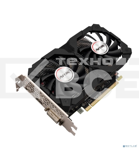 Видеокарта Afox RX550 4Gb GDDR5 128bit DVI DP HDMI 2FAN RTL