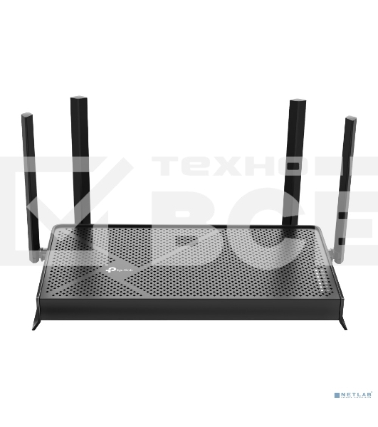 Двухдиапазонный беспроводной маршрутизатор Wi-Fi TP-Link Archer BE230, BE3600, 2.4/5ГГц, 4 LAN, черный