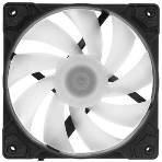 Вентилятор для корпуса Digma DFAN-FRGb1 черный, 120 мм, 1200 об/мин, 23 дБ, 4 pin, фото9
