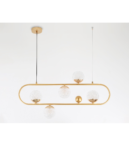 Светильник Ambrella light TR5433/5 GD золото G9/5 max 40W 780*110*1000
