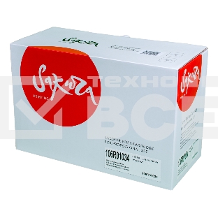 Картридж лазерный Sakura 106R01034 для Xerox P3420/3425, черный 10000 к.