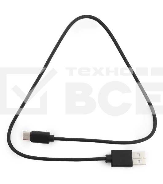 Кабель USB Гарнизон GCC-USB2-AMCM-0.5M, USB2.0 AM/ USB3.1 Type-C, 0.5м, пакет