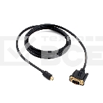 Кабель Cablexpert mDP-VGA, 20M/15M, 1.8м, черный, позол.разъемы, пакет (CC-mDPM-VGAM-6), фото5
