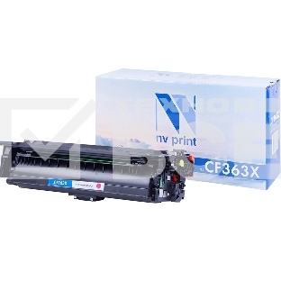 Картридж лазерный NVPrint совместимый НР CF363X Magenta для LJ Color M552/M553 (9500k)
