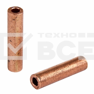 Гильза ГМ 4-3  (4 мм² - Ø 3 мм) (в упак. 10 шт.) Rexant