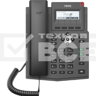 Телефон IP Fanvil X1SG черный