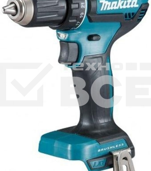 Дрель-шуруповерт Makita DDF485Z Аккумуляторная, Кейс