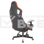 Кресло игровое Knight OUTRIDER черный/красный ромбик эко.кожа с подголов. крестовина металл, фото20