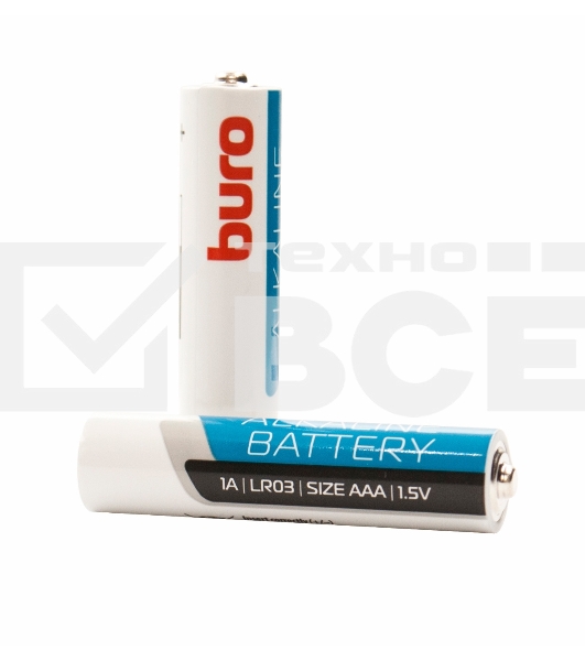 Батарея Buro Alkaline LR03 AAA (40шт) коробка