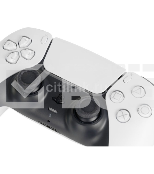 Геймпад Беспроводной PlayStation DualSense белый для: PlayStation 5 (CFI-ZCT1G)