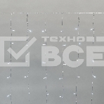 Гирлянда Дождь светодиодный 2х3м, эффект мерцания, прозрачный провод, IP44, 230В, диоды БЕЛЫЕ, 300LED NEON-NIGHT, фото2