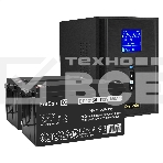 Комплект Источник бесперебойного питания EX295989RUS + батарея 150Aч EX282990RUS 2шт ExeGate SineTower SZ-2000.LCD.AVR.3SH.1C13.USB + батарея ExeGate DT 12150 (12В, 150Ач) 2шт, фото2