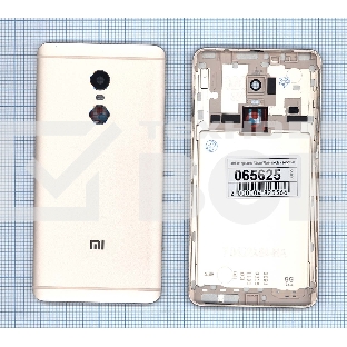 Задняя крышка для Xiaomi Redmi Note 4 золотая