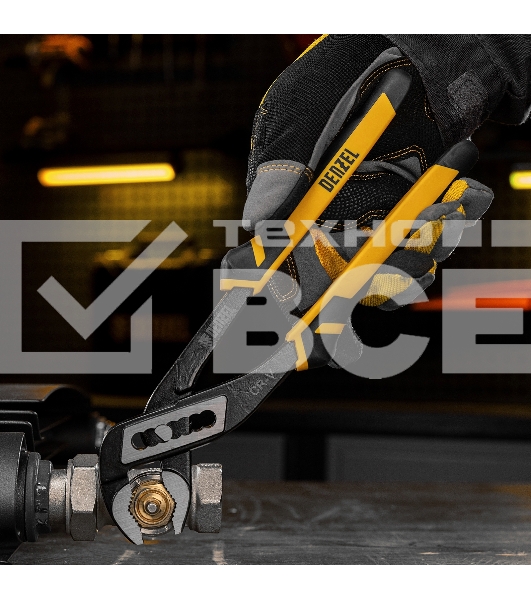 Набор инструментов Denzel 1/2', 1/4', CrV, S2, пластиковый кейс, 122 предмета