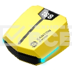 Наушники игровые CANYON headset Doublebee GTWS-2 Gaming Yellow, фото2
