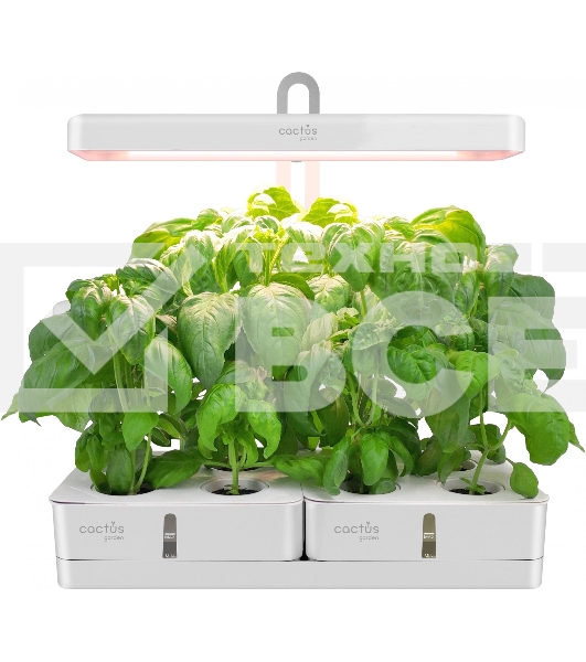 Гидропонная установка Cactus Garden 3л 20Вт белый (CS-LEDPOT-08)