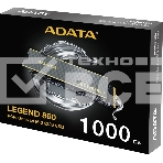 Накопитель SSD ADATA LEGEND 860, 1024Gb, PCIe 4.0 x4, 2280, NVMe, R/W 6000/4000, с радиатором, фото14
