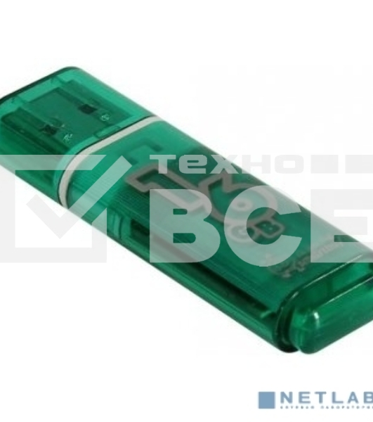 Флеш диск 16Gb Smart Buy Glossy series Green