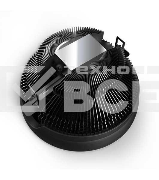 Кулер PCCooler E126M PRO черный 120мм алюминий+медь 1800rpm 29.8db 4-pin 92W 70мм
