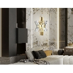Настенный светильник Ambrella light LH41029/2 BS/CL латунь/прозрачный E14*2 max 40W 310*180*460, фото3