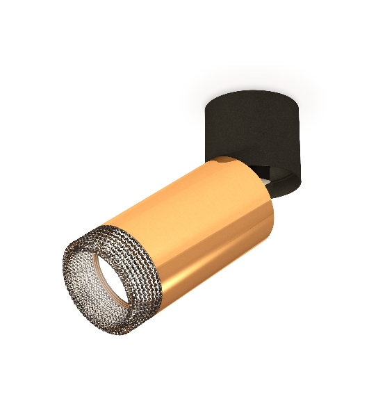 Светильник Ambrella Light XM6327041 PYG/BK/BK золото желтое полированное/черный/тонированный (A2221, C6327, N6151)