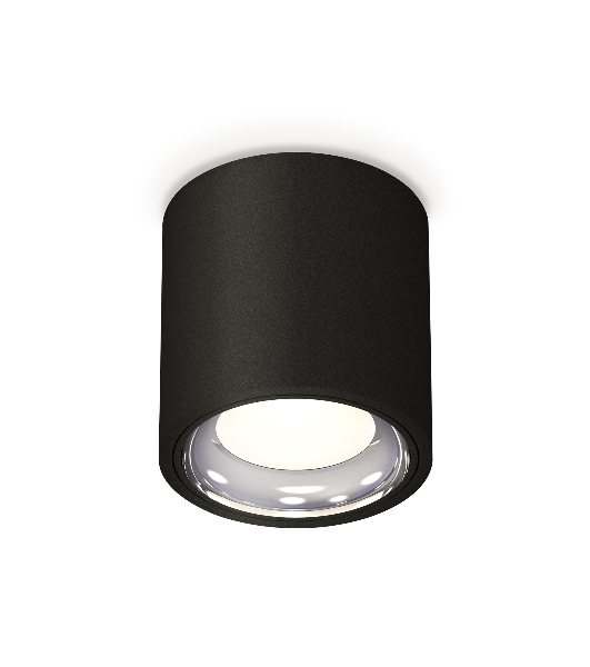 Светильник Ambrella Light XS7532011 SBK/PSL черный песок/серебро полированное MR16 GU5.3 (C7532, N7023)