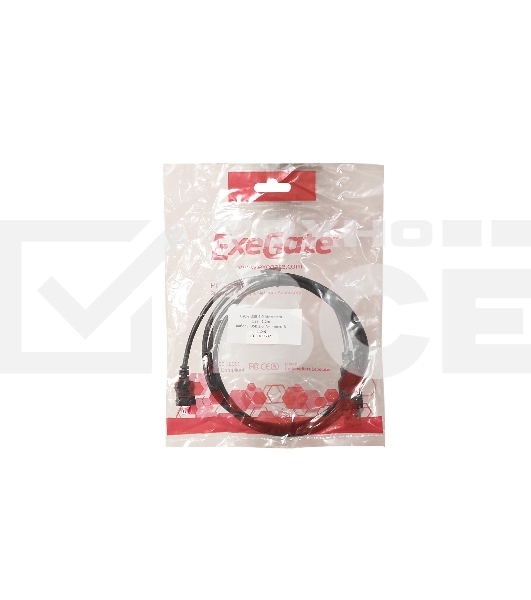 Кабель Exegate EX191088RUS Кабель USB 2.0 A-->micro-B 1.8м Exegate