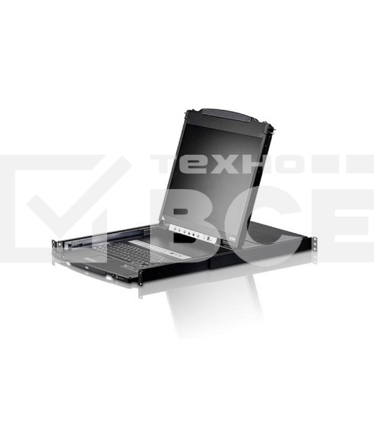 Kvm консоль ATEN 8P Dual RAIL LCD KVMP SWITCH 19INCH (CL5808NR)