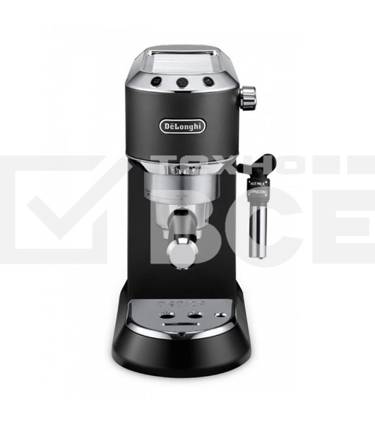 Кофеваркa рожковая DeLonghi EC 685 BK черный, исп. кофе - молотый/чалды, 1.1 л, 1350 Вт, 15 Бар.