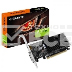 Видеокарта Gigabyte GV-N1030D4-2GL NVidia GeForce GT 1030, 2Gb DDR4/64-bit, PCI-Ex16 3.0, DVI-Dx1, HDMI2.0bx1, LP, 2-slot cooler, Retail, фото2