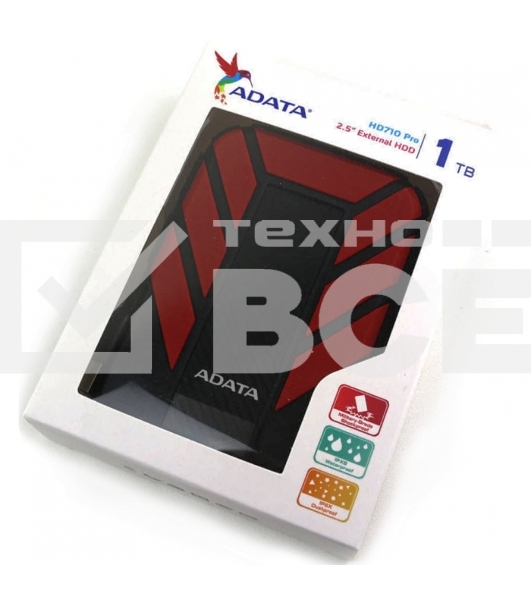 Внешний жесткий диск AData USB 3.0 1Tb AHD710P-1TU31-CRD HD710P DashDrive Durable 2.5