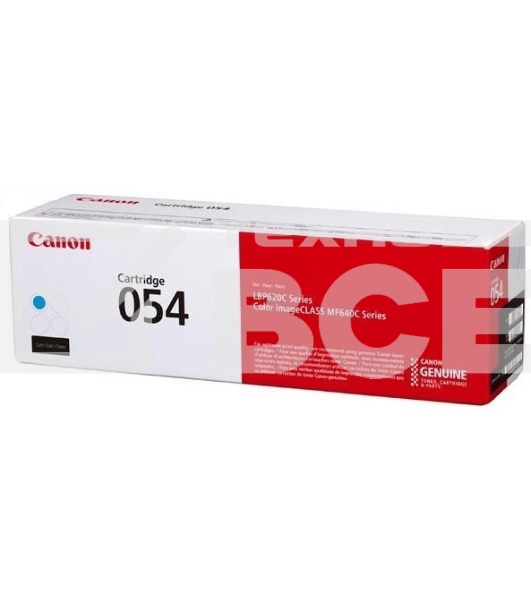 Картридж лазерный Canon 054 C (3023C002) голубой (1200 стр.) для Canon MF645Cx/MF643Cdw/MF641Cw/LBP623Cdw/621Cw