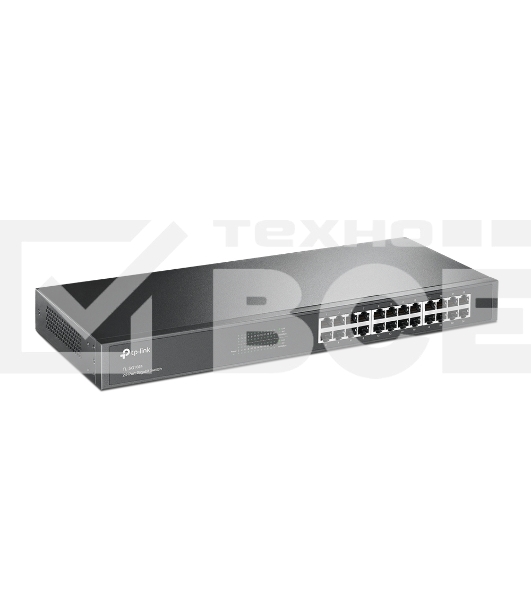 Сетевой коммутатор TP-Link SMB TL-SG1024 Коммутатор 24LAN 10/100/1000Mb/s Unmanagersd Gigabit Rackmount Switch