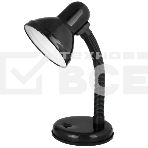 Светильник UF-301P С02 настол. 230В 60Вт черный Ultraflash 12368, фото 1
