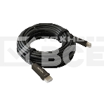 Кабель аудио-видео Digma HDMI 2.0 AOC HDMI (m)/HDMI (m) 50м. позолоченные контакты черный, фото 1